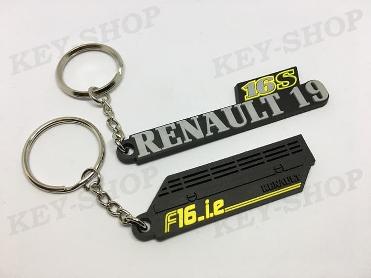 Pack porte clés PVC F16ie RENAULT 19 16S