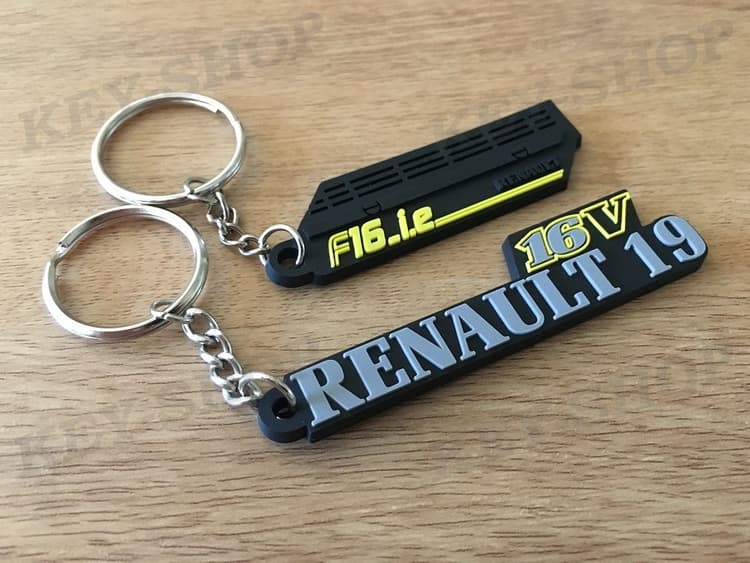Pack porte clés PVC F16ie RENAULT 19 16V
