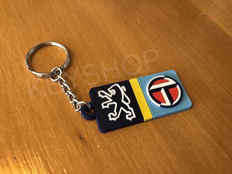 Porte clés Logo PEUGEOT Talbot monogramme