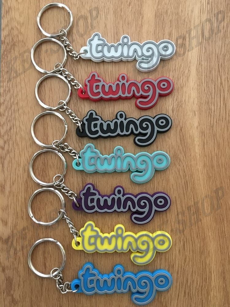 Porte clés PVC Renault Twingo