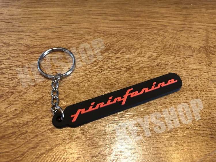 Porte-clés PVC Souple logo Pininfarina PEUGEOT 205