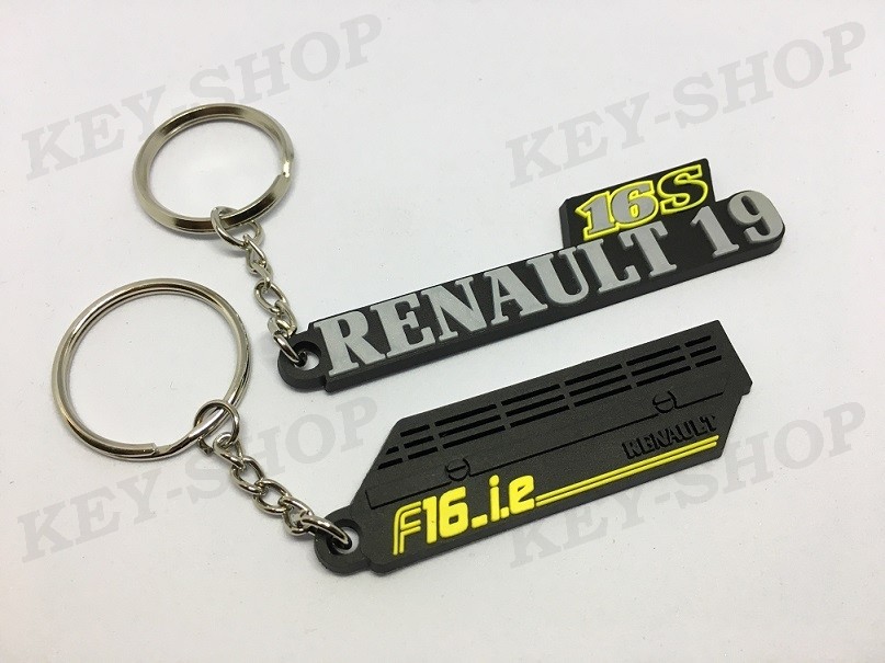 Pack porte clés PVC F16ie RENAULT 19 16S vue 3