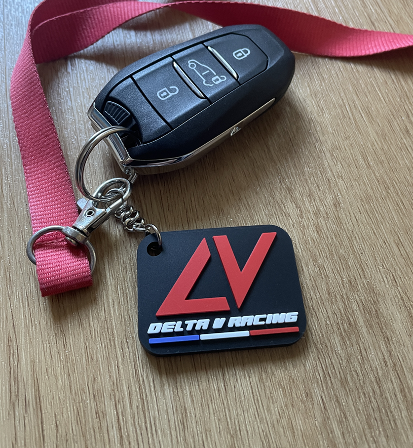 Porte-clés Delta V Racing vue 2