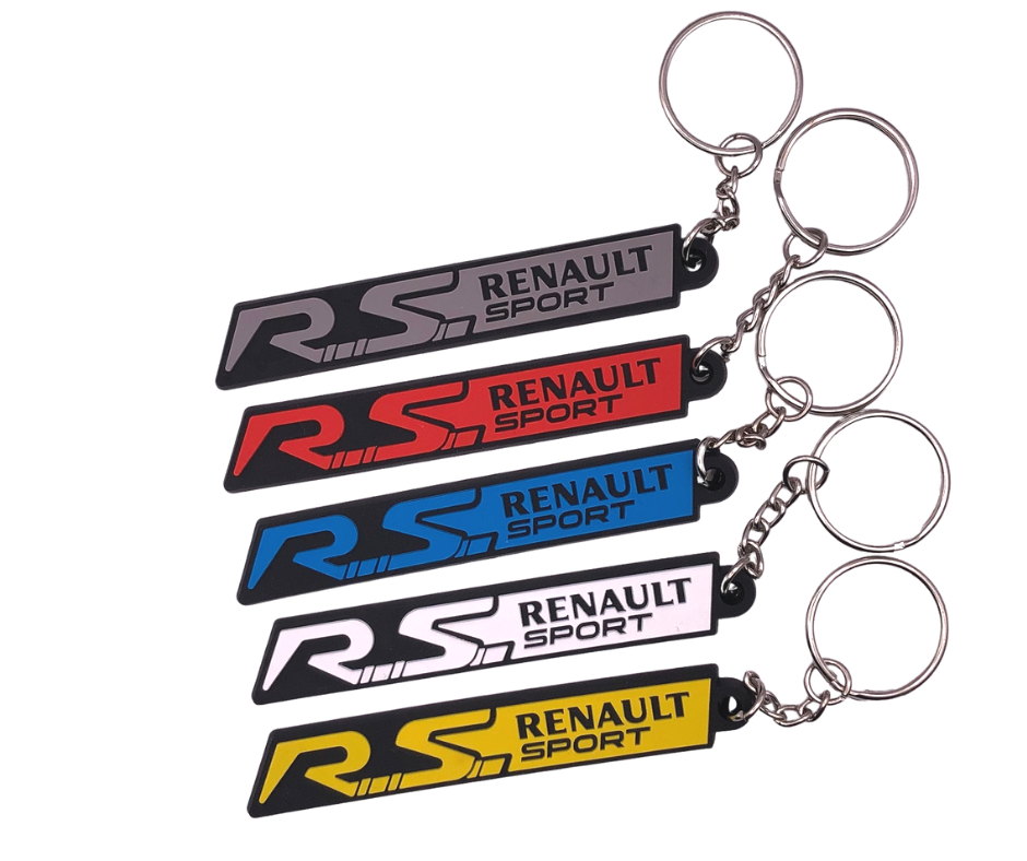 Porte clés PVC Renault Sport RS Clio Megane Twingo