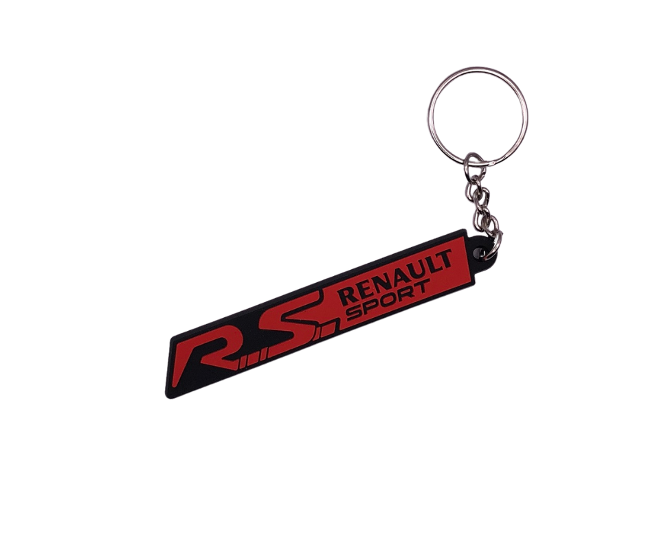 Porte clés PVC Renault Sport RS Clio Megane Twingo vue 3