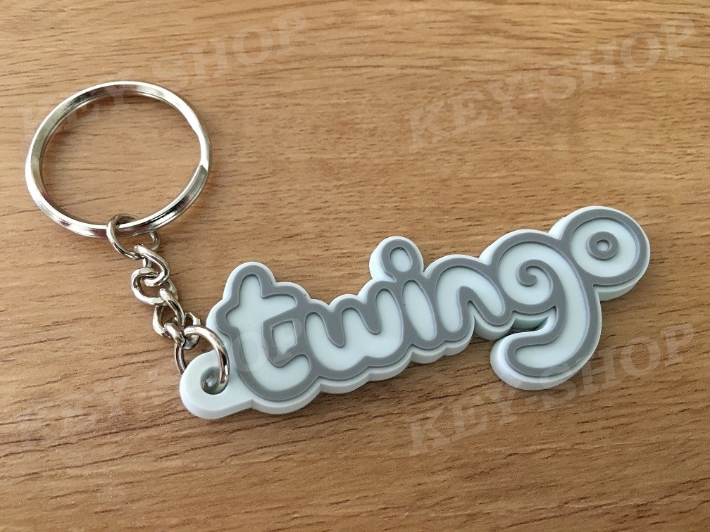 Porte clés PVC Renault Twingo vue 2