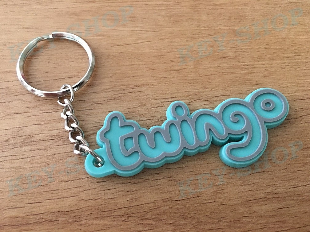Porte clés PVC Renault Twingo vue 7