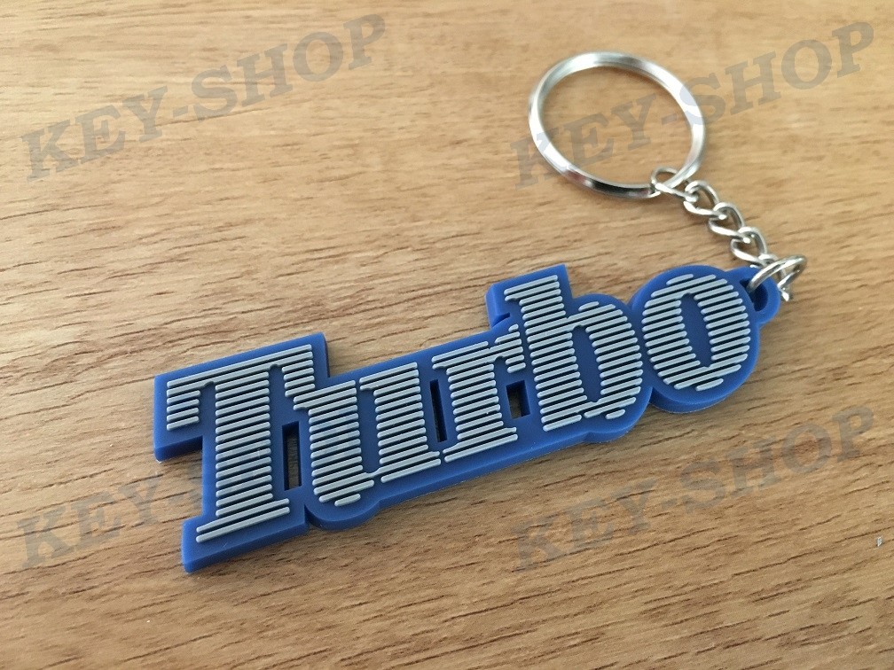 Porte clés PVC souple Renault 5 Alpine Turbo logo vue 3