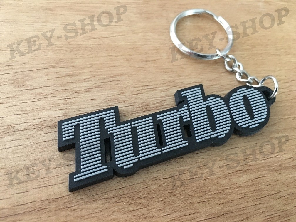 Porte clés PVC souple Renault 5 Alpine Turbo logo vue 4