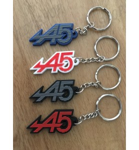 Keychain soft PVC Renault 5 Alpine Turbo A5 logo