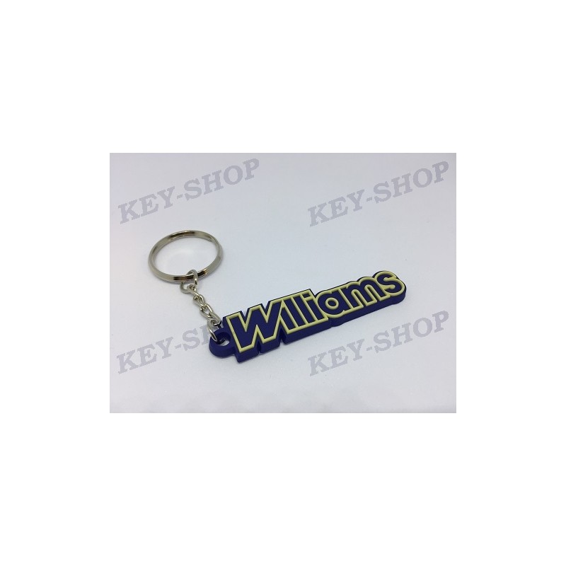 Keychain soft PVC Clio Williams Renault logo