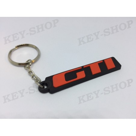 Keychain soft PVC Peugeot sigle GTI 205 309 monogramme badge