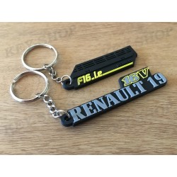 Pack Keychain PVC F16ie RENAULT 19 16V