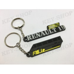 Pack Keychain PVC F16ie RENAULT 19 16S