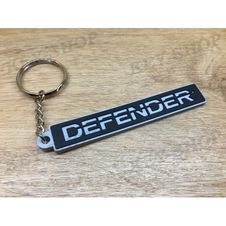 Porte-clés PVC Souple Land Rover DEFENDER LOGO monogramme
