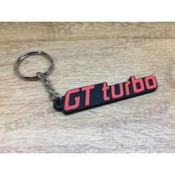 Porte clés PVC souple GT turbo Renault 5 monogramme logo