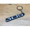 Keychainsoft PVC Peugeot 305 LOGO monogramme