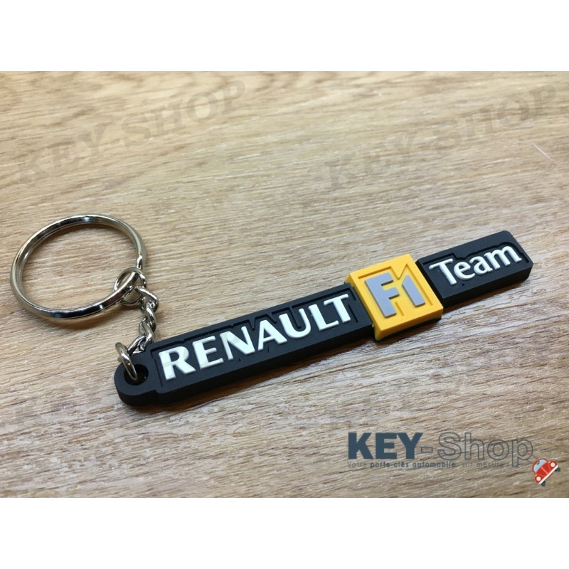 Porte clés PVC souple Renault F1 Team logo