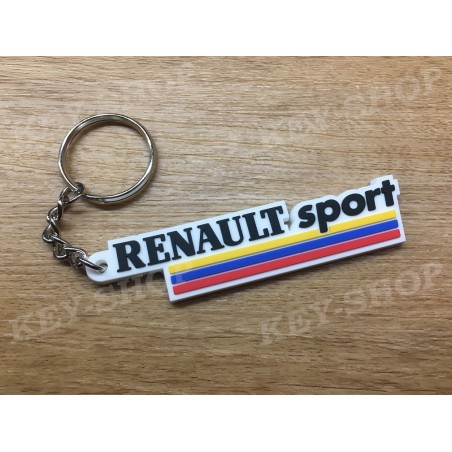 Porte-clés PVC souple Renault Sport RS Clio 172/182/V6 Megane Old
