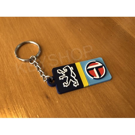 Porte clés Logo PEUGEOT Talbot monogramme